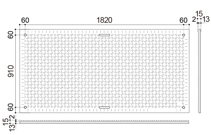 W board 36 (one side)