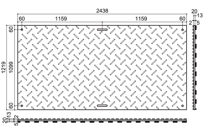 W board 48 (both sides)