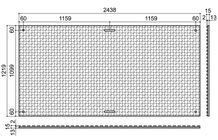 W board 48 (one side)