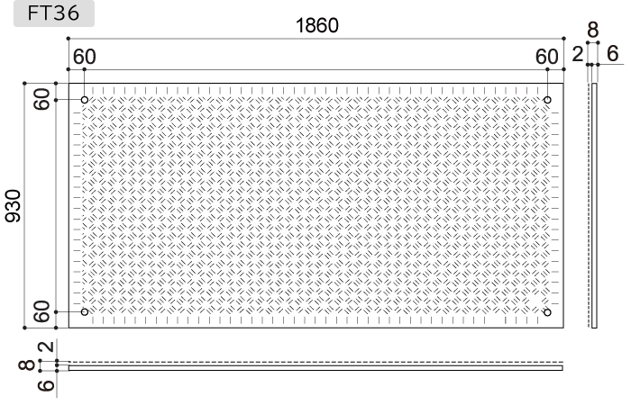 3尺×6尺判 図面薄型