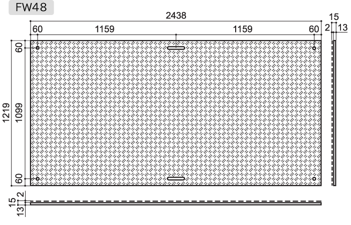 4尺×8尺判 図面